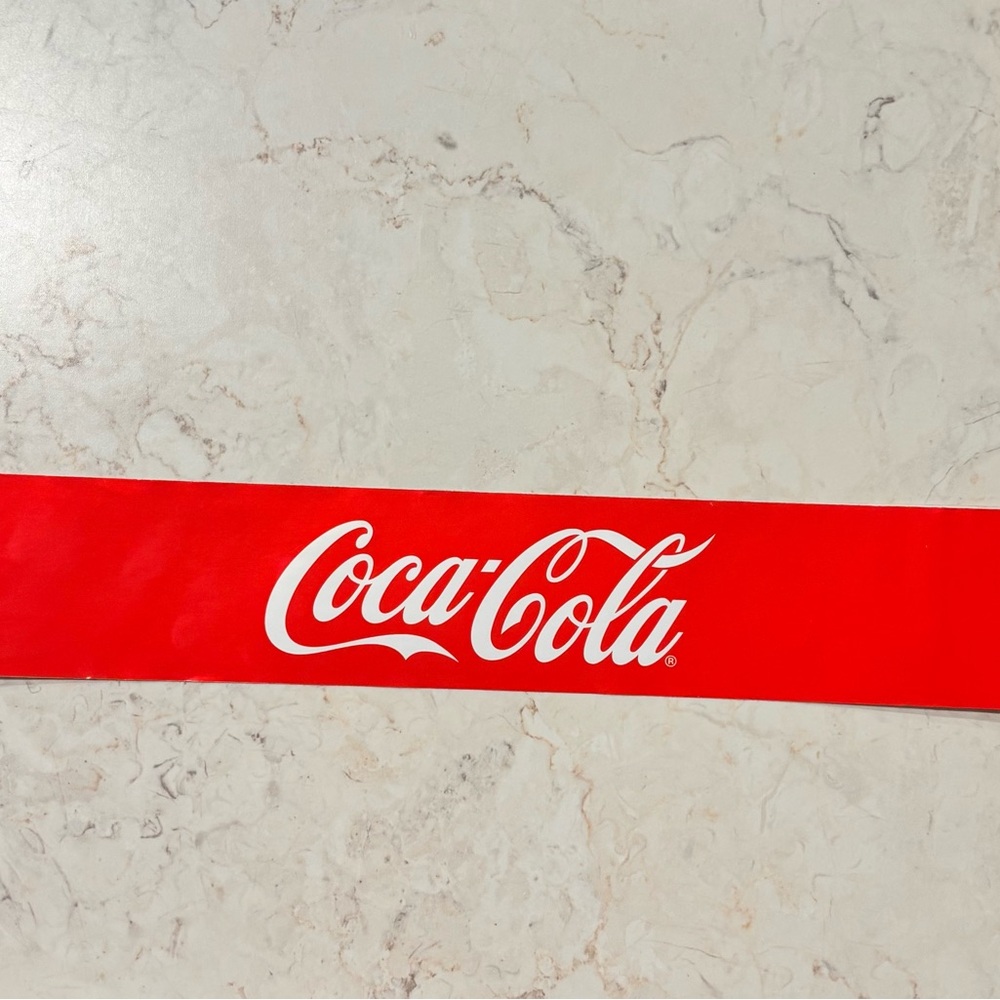 2 Coca-Cola Vibrant Red Logo Sticker - Picture 2 of 2